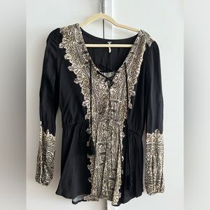 Free People Wildest Moment Tunic Size Small
